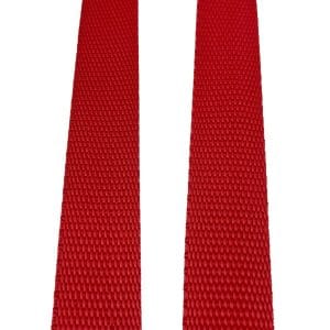 cinta polipropileno mochilas rojo